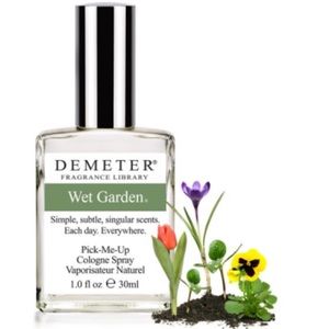 2 Demeter 1.0 oz Perfumes - Wet Garden & New Leaf
